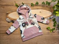 Handmade Kleidung Hoodie rosa Traktor pink Mädchen Bulldog Bayern - Neustadt am Kulm Vorschau