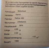 Motorboot mit Innenborder an Bastler Nordrhein-Westfalen - Mönchengladbach Vorschau