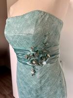 Abendkleid Hochzeit Midi Kleid Fashion New-York Gr. 36/38 türkis Hessen - Kalbach Vorschau