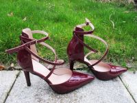 Lacklederlook Riemen Highheels-Pumps Gr.39 Bayern - Gersthofen Vorschau