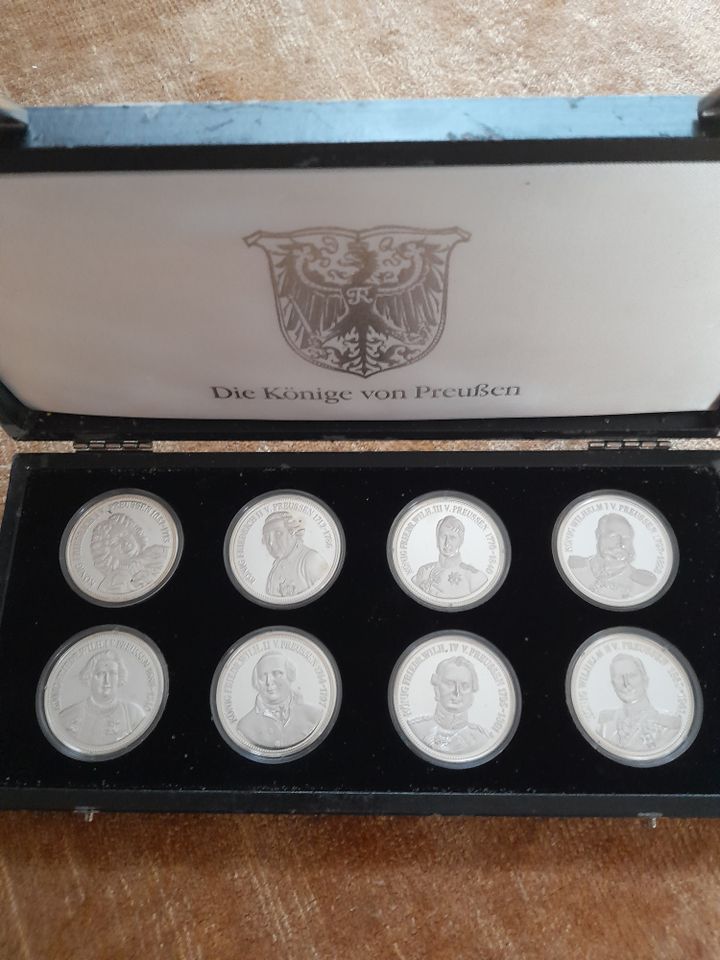 1 Münzensatz Könige von Preußen in Kandern