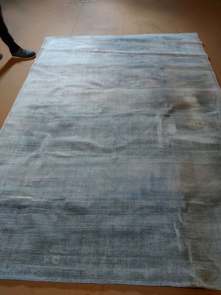 Teppich 170x240cm grau Beige in Feucht