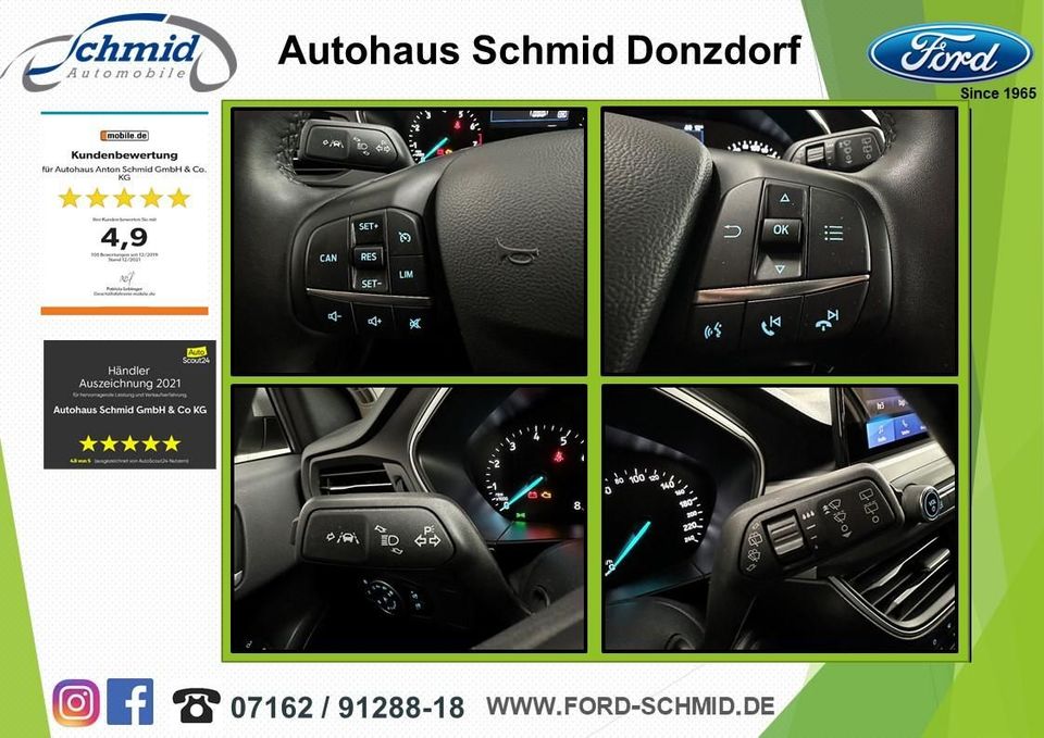 Ford FOCUS TURNIER COOL & CONNECT+KAMERA+DAB+UVM in Donzdorf