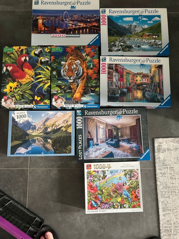 Ravensburger puzzle 1000 teile 3d Puzzle in Heinsberg