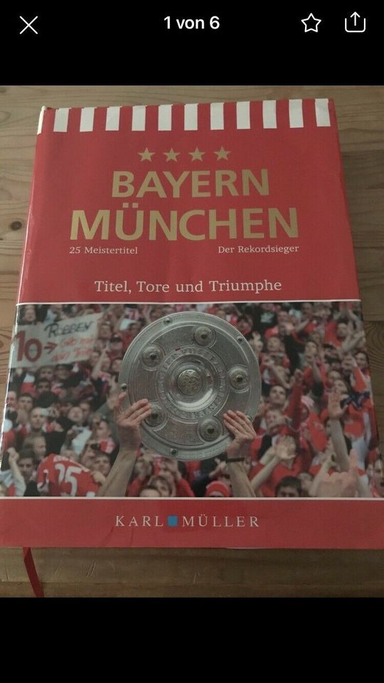 FC Bayern Chronik „ Titel, Tore und Triumphe" in Sande