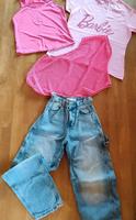Jeans Bershka 34 XS Barbie-Shirt rosa Top pink Hessen - Burghaun Vorschau