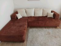 Eck-Couch/Sofa, ausziehbar, braun Hessen - Kassel Vorschau