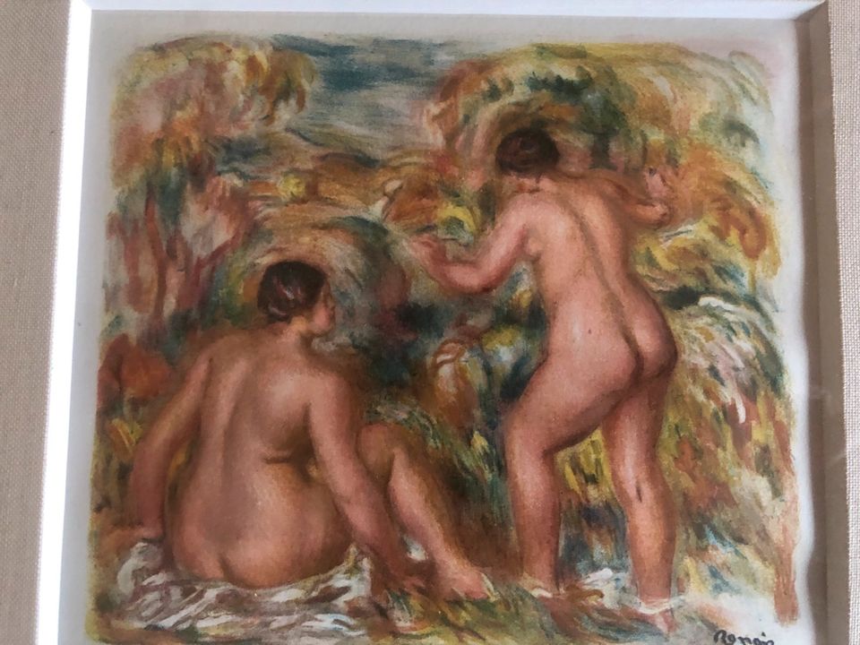 Renoir Reproduktion nach Originalen `Die Badenden’ in Köln