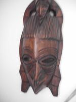 Original afrikanische Maske aus dem Kongo -aus einer Wurzel Nordrhein-Westfalen - Hamm Vorschau