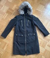 Damen Mantel Kurzmantel Parka Kapuze Fell bpc Gr. 42 schwarz Nordrhein-Westfalen - Mülheim (Ruhr) Vorschau