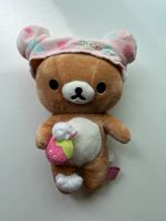 Rilakkuma Original Teddybär aus Japan mit Erdbeere Frankfurt am Main - Innenstadt Vorschau