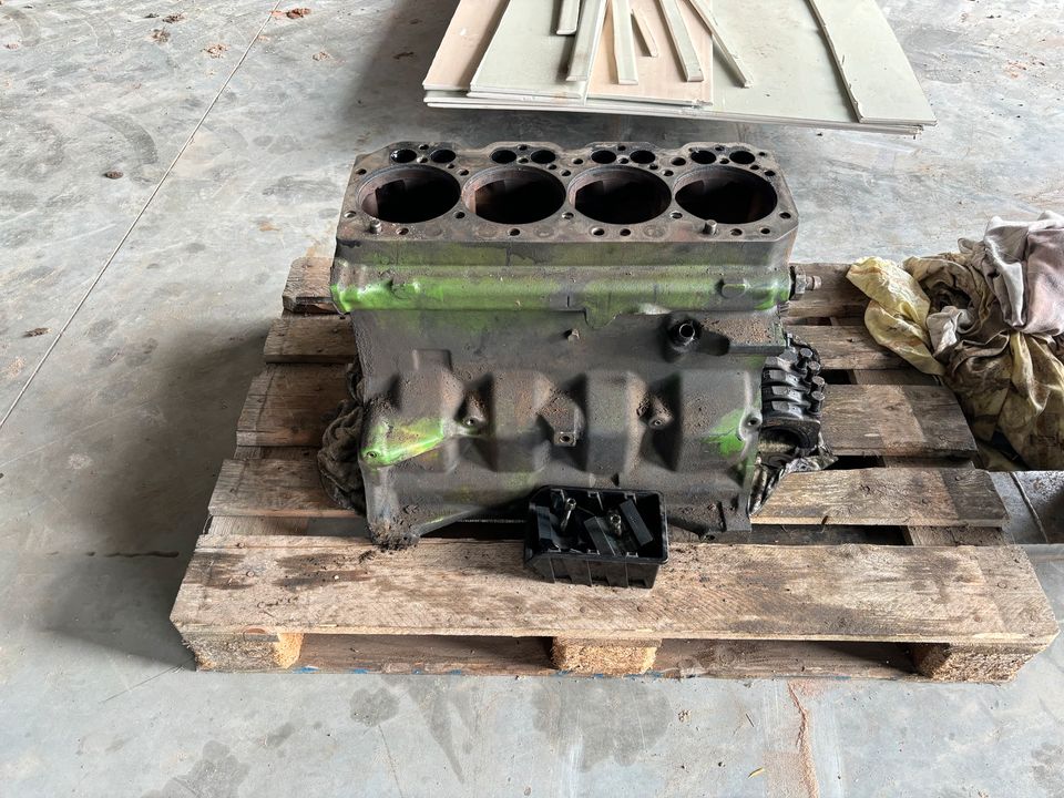 John Deere 6400 Motorblock in Rosendahl