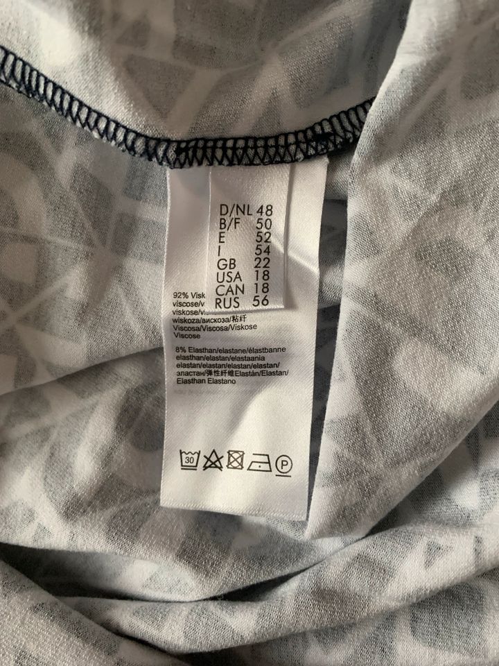 Rabe Sommershirt Größe 48 blau/weiss, original verpackt in Weimar (Lahn)