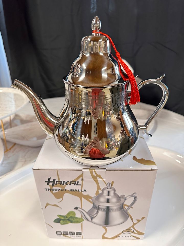 Marokkanische Teekanne 1.8 Liter induktion in Frankfurt am Main