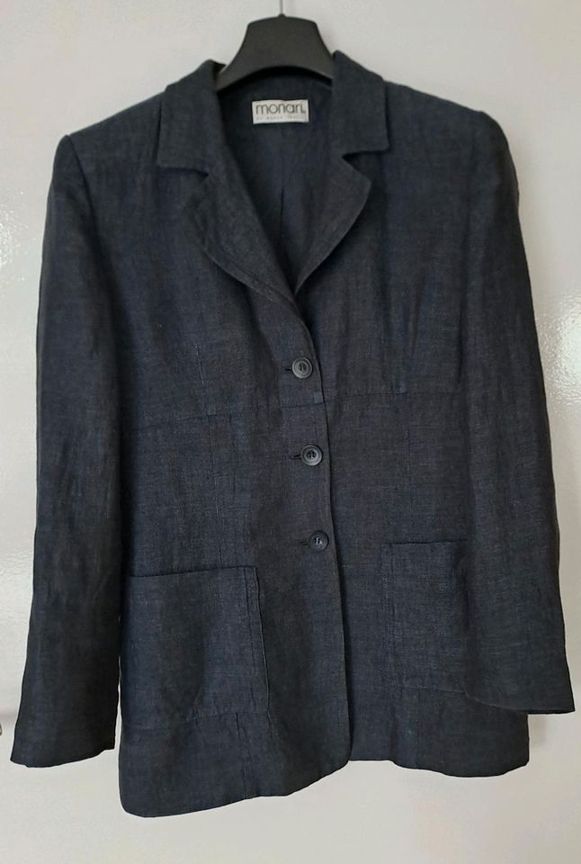 Damenblazer/Jackett Monari by Bosch textil,Gr.38,100%Lein. in Berlin