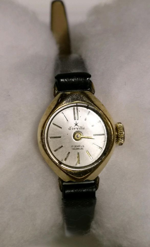 ⚜ Vintage Gold Damen Armband Uhr 1950 Armbanduhr in Dortmund