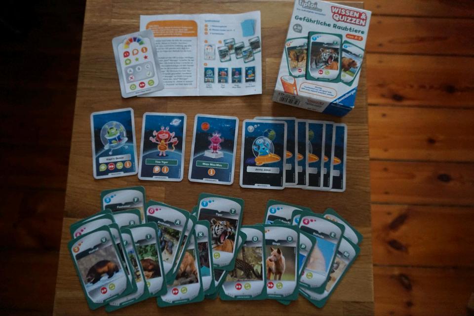 Tiptoi Wissen & Quizzen- Retter, Erfindungen, Raubtiere, Körper in Wildau
