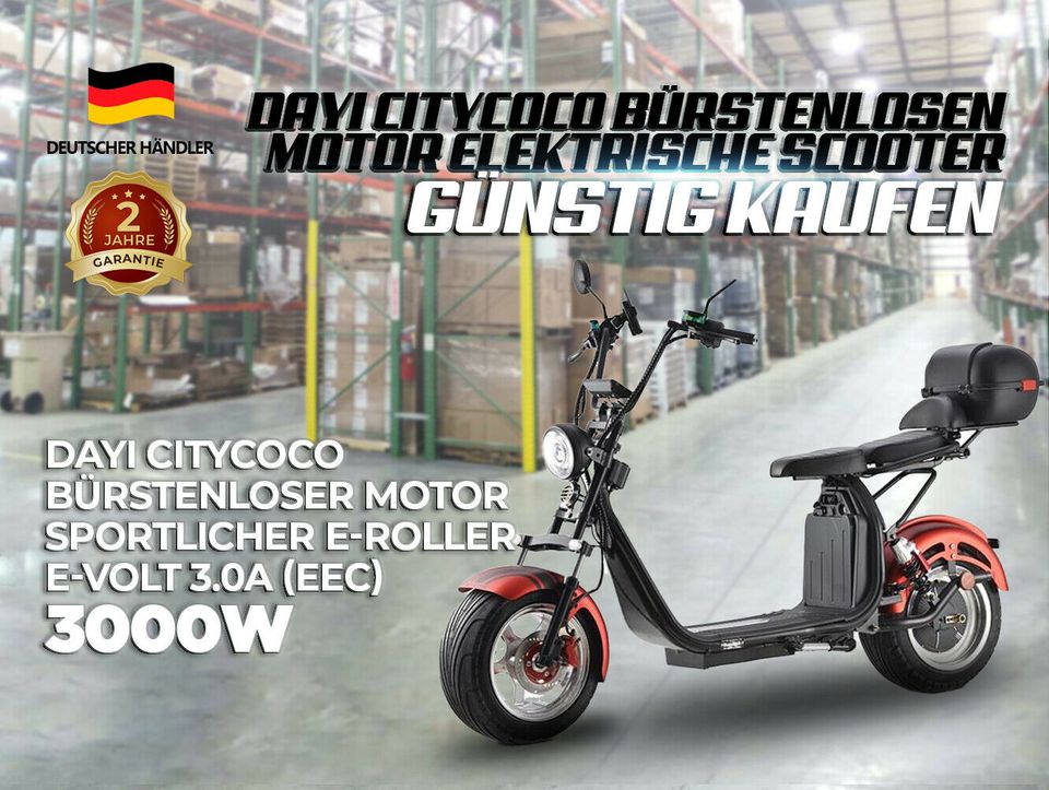 Citycoco E Roller E Chopper E Scooter vor Ort test und kaufen in Bielefeld