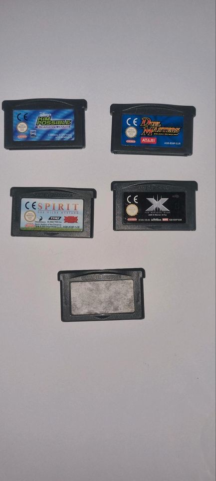 5 Nintendo Gameboy Advance Spiele in Raguhn