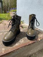 Boots von H&M, Farbe kaki Bayern - Vilsbiburg Vorschau