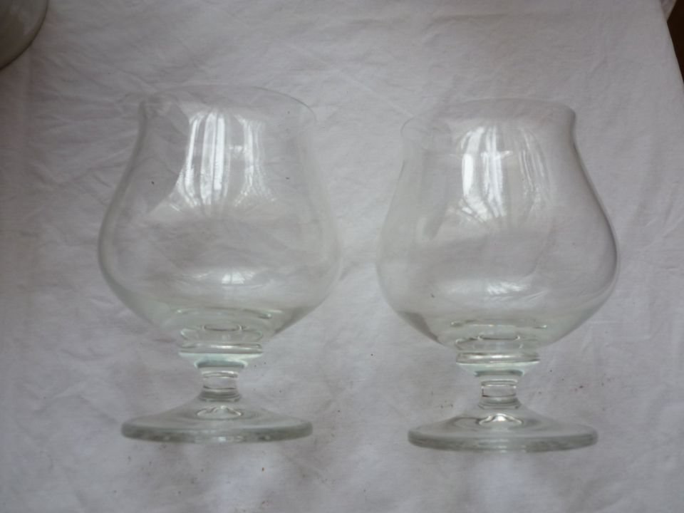 2 x Cognacglas Cognacschwenker Schwenker Cognac Whisky Glas in Eschborn