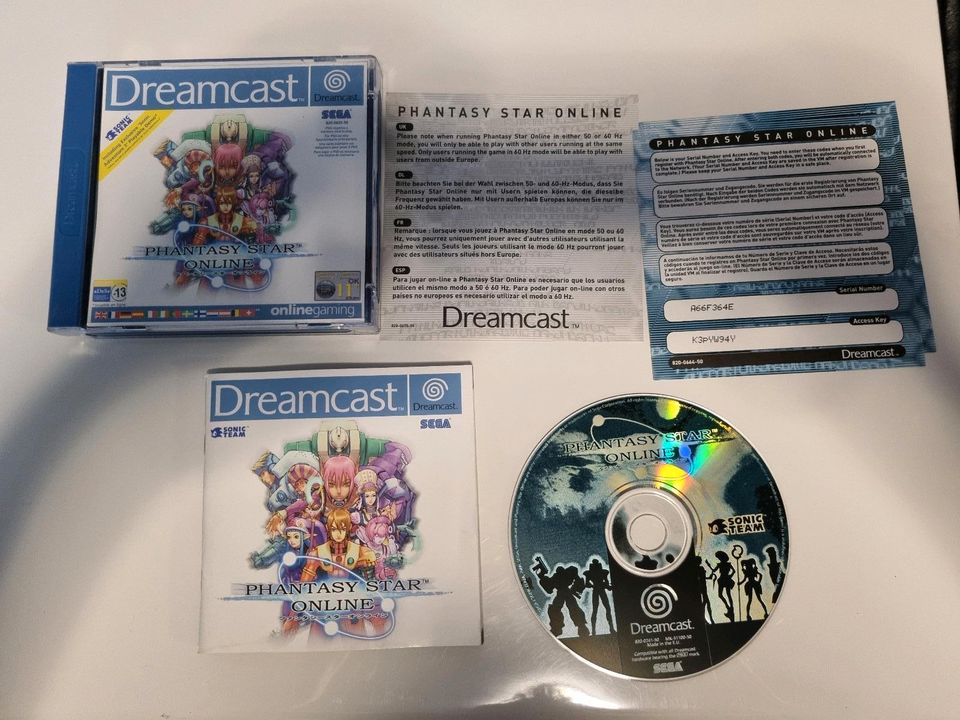 Verkaufe Phantasy Star Online für Sega Dreamcast in Hamm