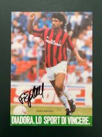 Original signierte Autogrammkarte FRANK RIJKAARD AC Milan Hessen - Baunatal Vorschau