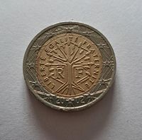 2 Euro Münze Frankreich 2002 Liberte Egalite Fraternite Bayern - Aschaffenburg Vorschau