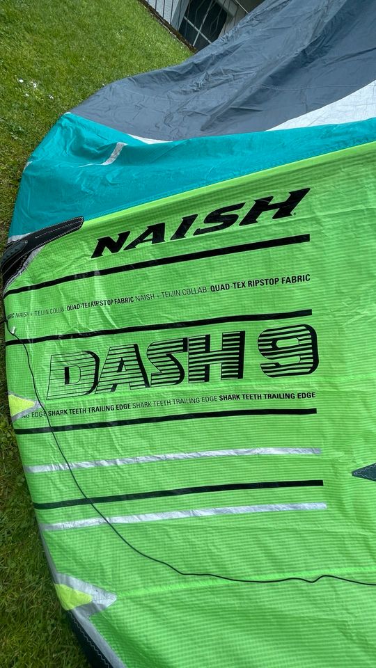 Set Naish Dash Kites 9m & 12m + Bar / 20/21 in Hengersberg