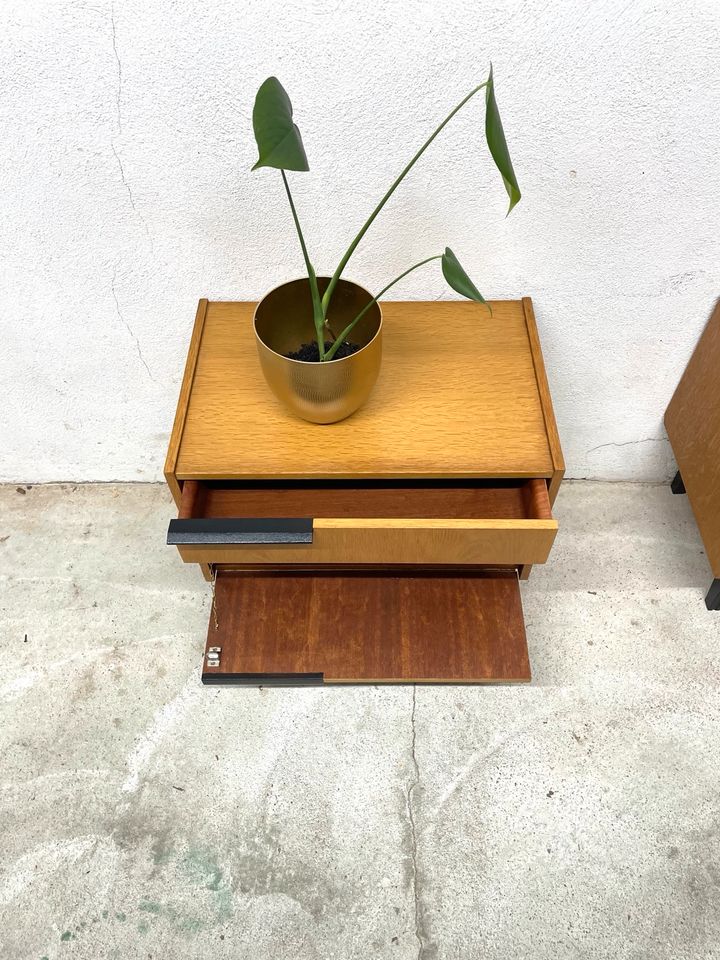 2 x Retro Nachtkästchen/vintage/danish Design/kommode/teak/sidebo in Uettingen