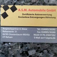 Autoverwertung kostenlose Abholung Verschrottung AUTO entsorgung Sachsen-Anhalt - Oranienbaum-Wörlitz Vorschau