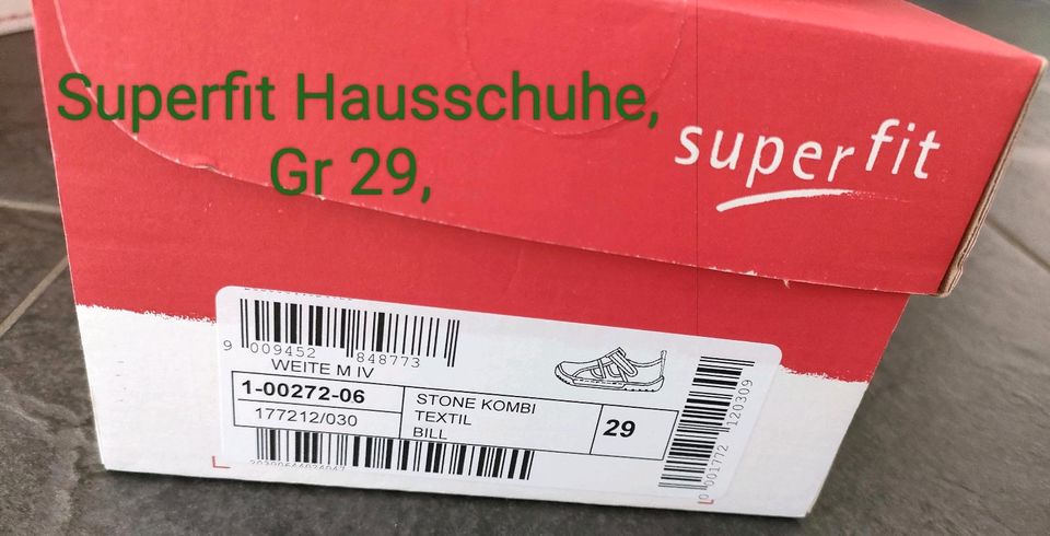 Superfit Hausschuhe, Gr 29, guter Zustand, 5,00€ VB in Stuttgart