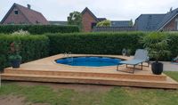 Swimmingpool inkl. Holz Poolumrandung Nordrhein-Westfalen - Kevelaer Vorschau