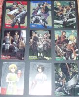 Attack on Titan Karten Cards Levi Hanji Reiner Annie Erwin München - Schwabing-West Vorschau