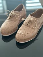 Damenschuhe beige Saarland - Ensdorf Vorschau