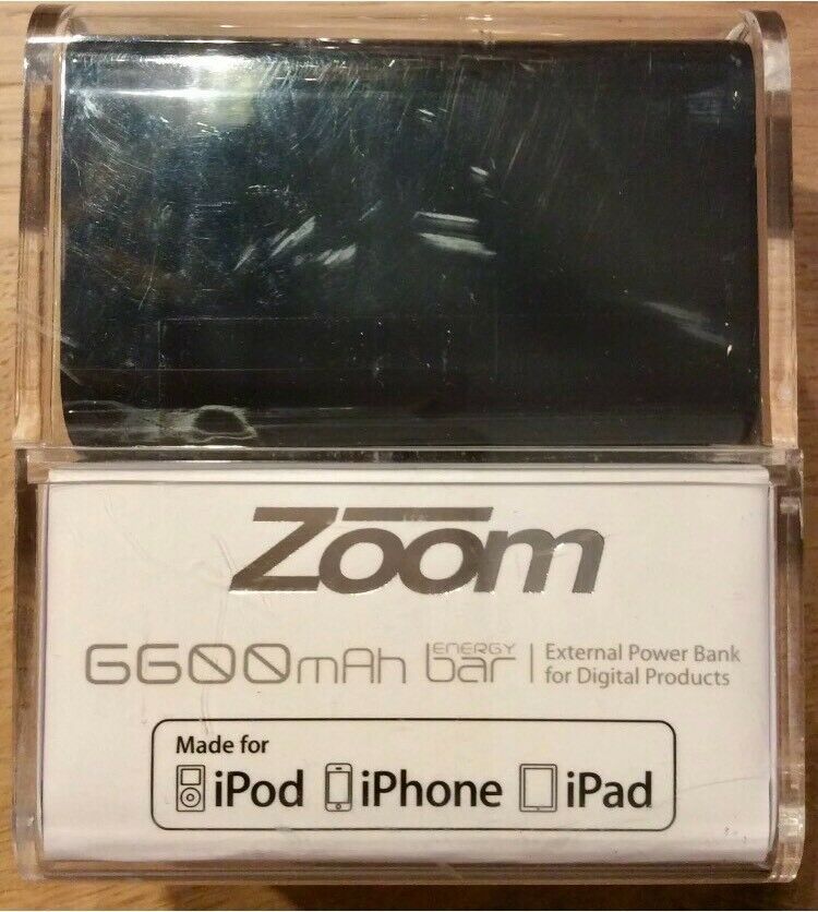 Zoom Power Bank / Energy bar 6600 mAh - iPhone iPad.... - OVP in Stuttgart