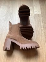 Stiefeletten Veloursleder Cognac Baden-Württemberg - Freiburg im Breisgau Vorschau