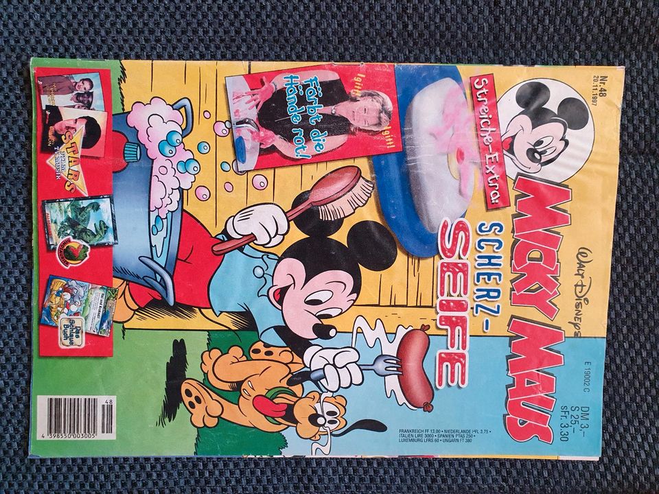 Micky Maus, Donald Duck - alte Comics in Schirmitz