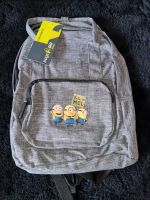 Minion rucksack Grau Meliert Laptop Fach Freizeit Schule Neu Rheinland-Pfalz - Bad Kreuznach Vorschau