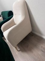 Sessel Couch Samt Gold Weiß Hamburg-Mitte - Hamburg St. Pauli Vorschau