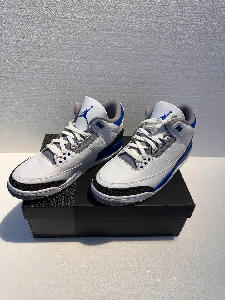 Nike Air Jordan 3 Retro Racer Blue 11.5 / 45,5 in Hechingen