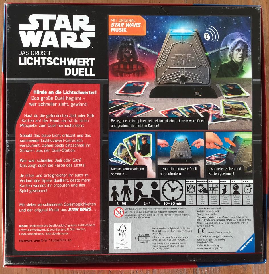 Star Wars - das große Lichtschwerduell in Lappersdorf