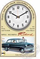 Oldtimer Wanduhr Motiv Opel Olympia Rekord Geschenk 1956 Nordrhein-Westfalen - Bad Berleburg Vorschau