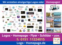 Logodesign erstellen lassen · Firmenlogo designen · Logoerstellung · Speisekarten · Logos für Homepage und Flyer · Designer · Markenanmeldung Visitenkarten · Logo für Webseite Wordpress · Flyerdesign München - Bogenhausen Vorschau