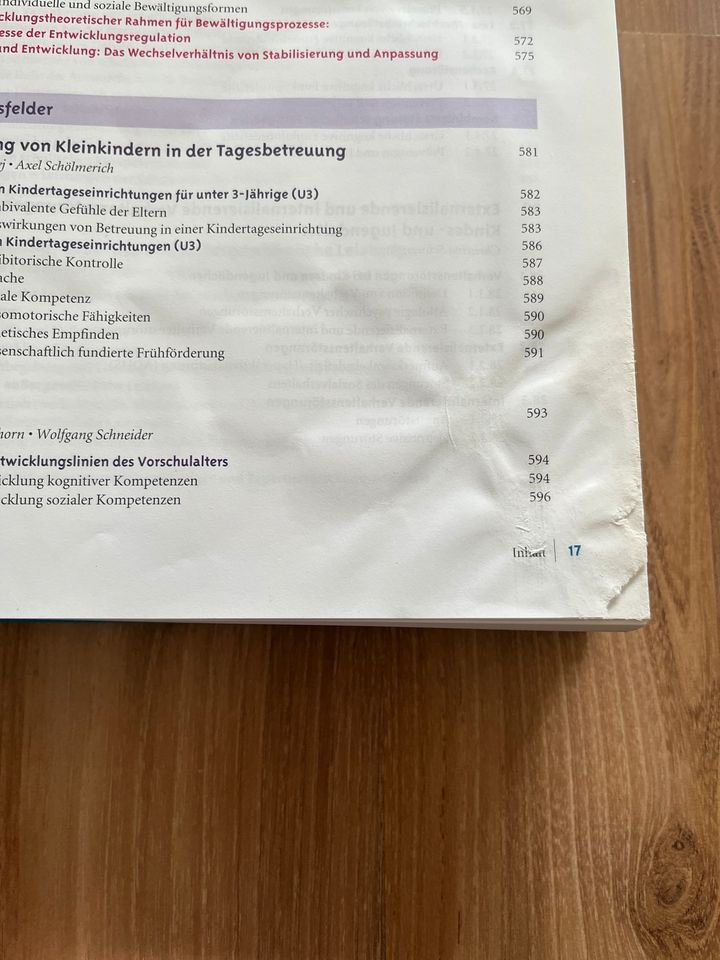 Entwicklungspsychologie Schneider & Lindenberger, 7. Aufl. in Dortmund