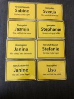 Türschild Namensschild Lisa Janine Stefanie Svenja Jasmin Sabine Sachsen-Anhalt - Salzwedel Vorschau