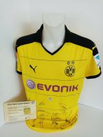 BVB Trikot 15/16 Teamsigniert Borussia Dortmund Autogramm Puma L Nordrhein-Westfalen - Lünen Vorschau