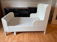 Ikea Kinderbett BUSUNGE inkl. passender Matratze verstellbar weiß Sachsen - Plauen Vorschau