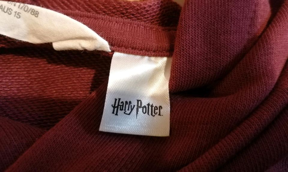 Harry Potter Kapuzenpullover Sweatpullover rot 170 Hogwarts Draco in Magdeburg