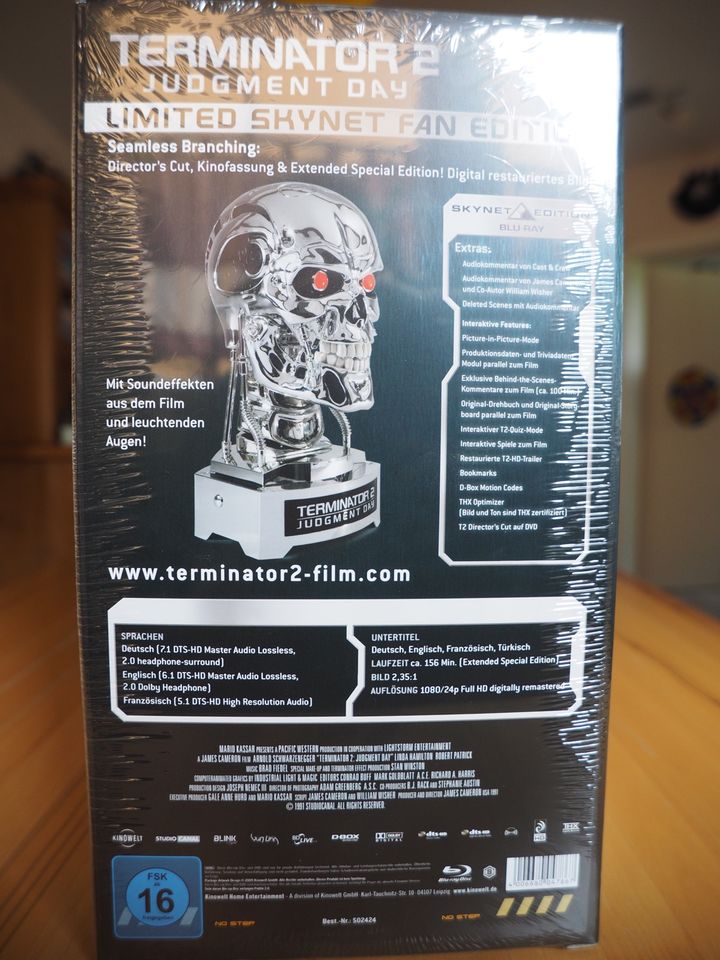 Terminator 2 Limited Skynet Fan Edition NEU OVP Sammlerstück in Ebensfeld